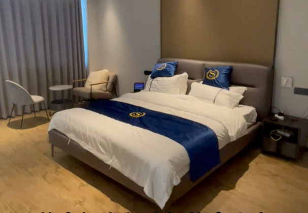 智慧酒店客房智能床、酒店客房智能床、客房智能床